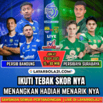 “Live Streaming Persib Bandung vs Persebaya Gratis Liga 1 Indonesia di Layarbola21”